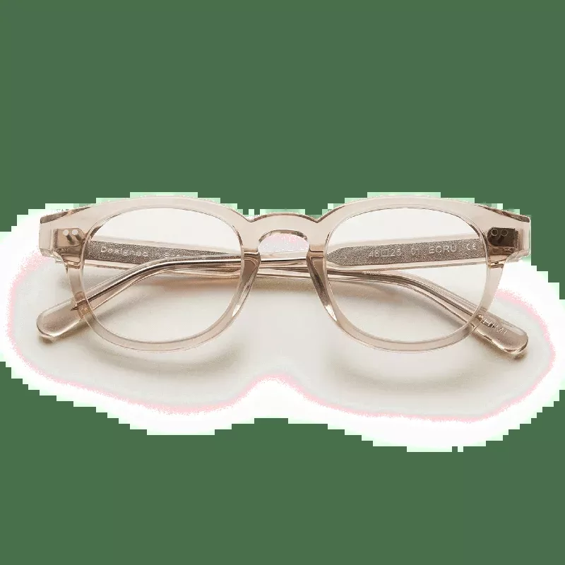 01 Core Optical / Ecru & Clear Lens