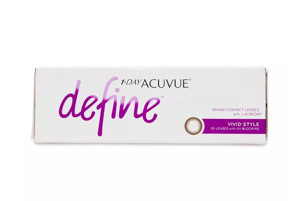 1-Day Acuvue Define Vivid Daily Contact Lenses 30PK