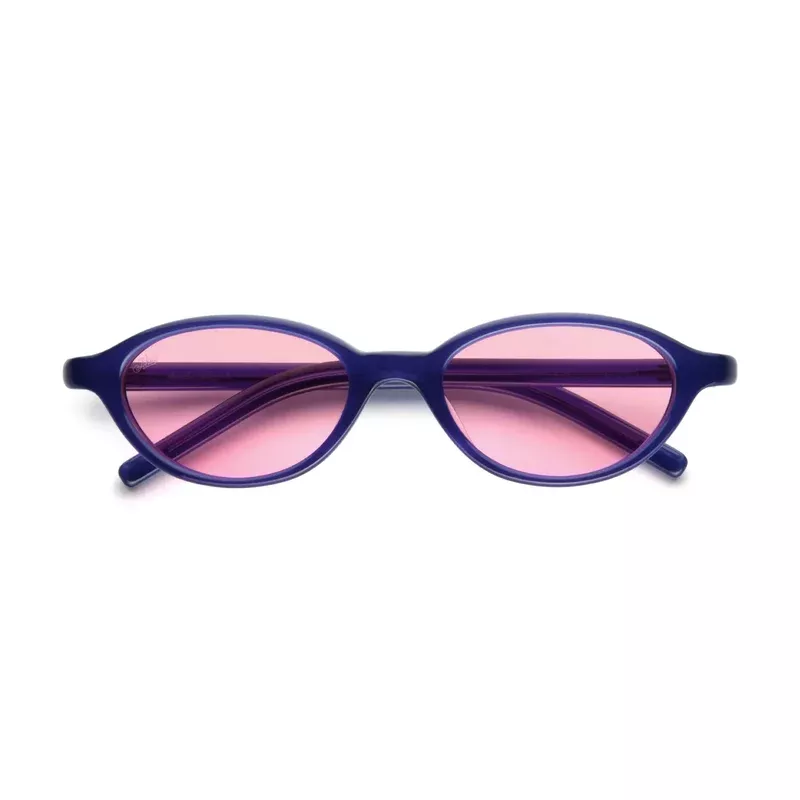 Alien / Violet Acetate & Pink Lens