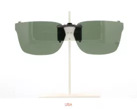 Custom Made for ARMANI EXCHANGE AX3029-54X17-P Polarized Clip-On Sunglasses (Eyeglasses Not Included)