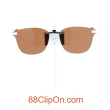 Custom Made for Barton Perreira ELVGREN-49X21-P Polarized Clip-On Sunglasses (Eyeglasses Not Included)