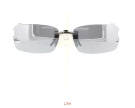 Custom Made for SuperFlex SF-1113T-59X18-P Polarized Clip-On Sunglasses (Eyeglasses Not Included)
